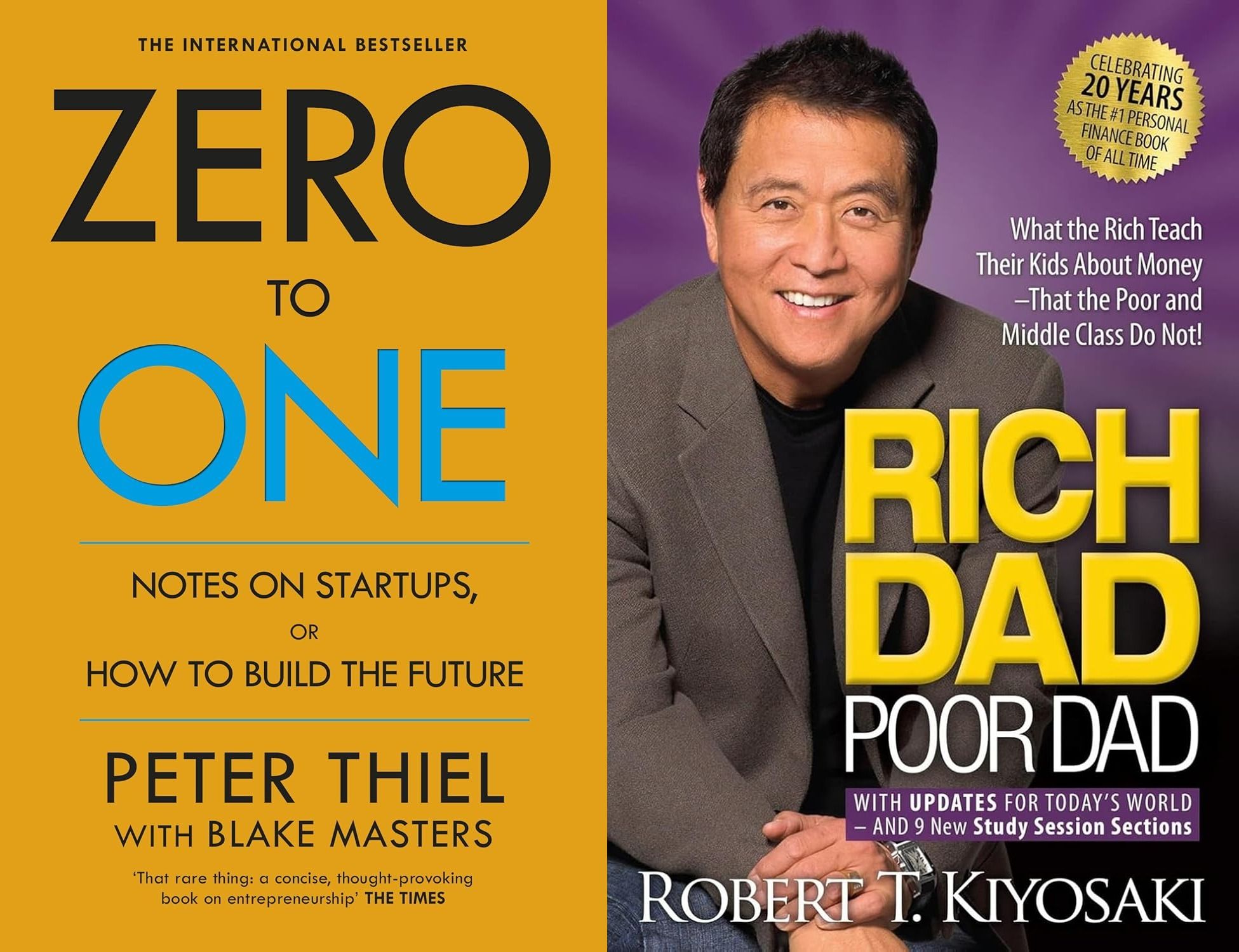 Rich Dad Poor Dad + Zero to One (Combo)