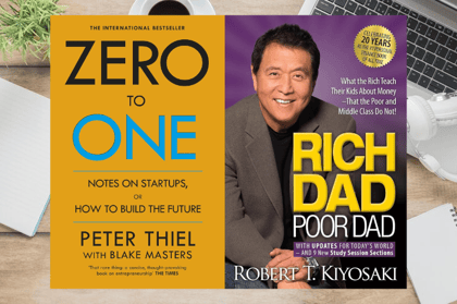 Rich Dad Poor Dad + Zero to One (Combo)