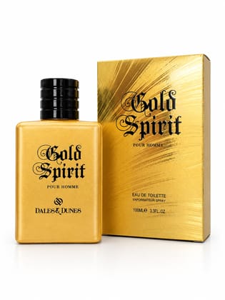 Dales & Dunes Gold Spirit Eau De Toilette Perfume for Men 100ML | Long Lasting Premium Men’s Fragrance | Fresh Woody Masculine Scent | Luxury Daily Wear EDT Dales & Dunes Gold Spirit Eau De Toilette Perfume for Men 100ML | Long Lasting Premium Men’s Fragrance | Fresh Woody Masculine Scent | Luxury Daily Wear EDT