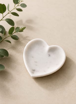 The Shape of Love: Marble Trinket Tray