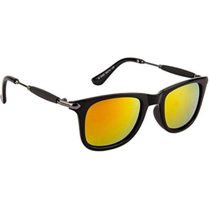 Dervin Unisex Wayfarer Sunglasses (Yellow)