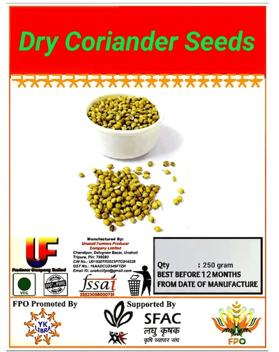 Dry Coriander Seeds