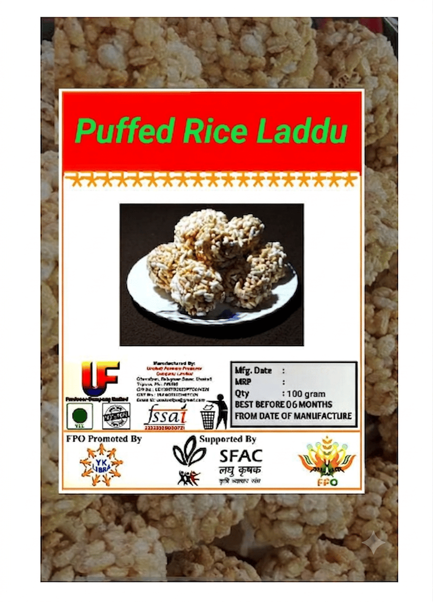 Puffed Rice Laddu