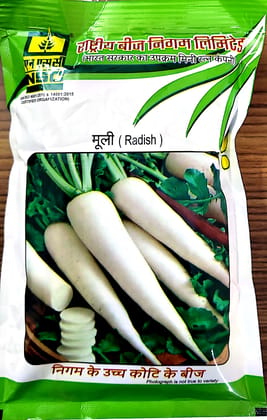 NSC Radish Variety- Pusa Chetaki Truthful Labelled (TL) Seed 250 gm pkt