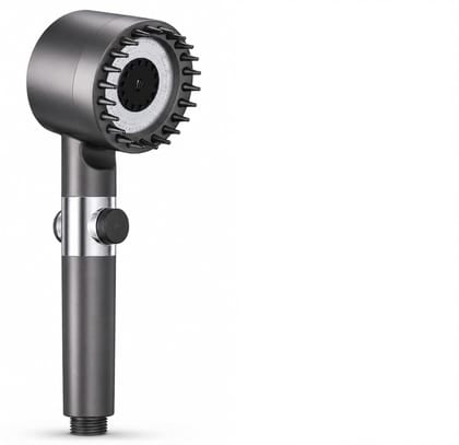 Hyenas High Pressure Shower Head with Silicone Massage