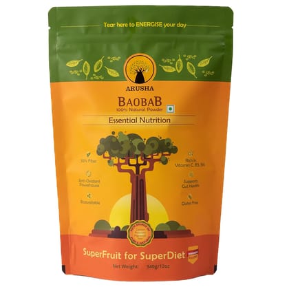 Arusha Baobab 100% Natural Powder