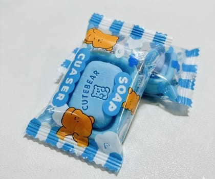 Ice Cream Shape Cartoon Theme Erasers for Kids