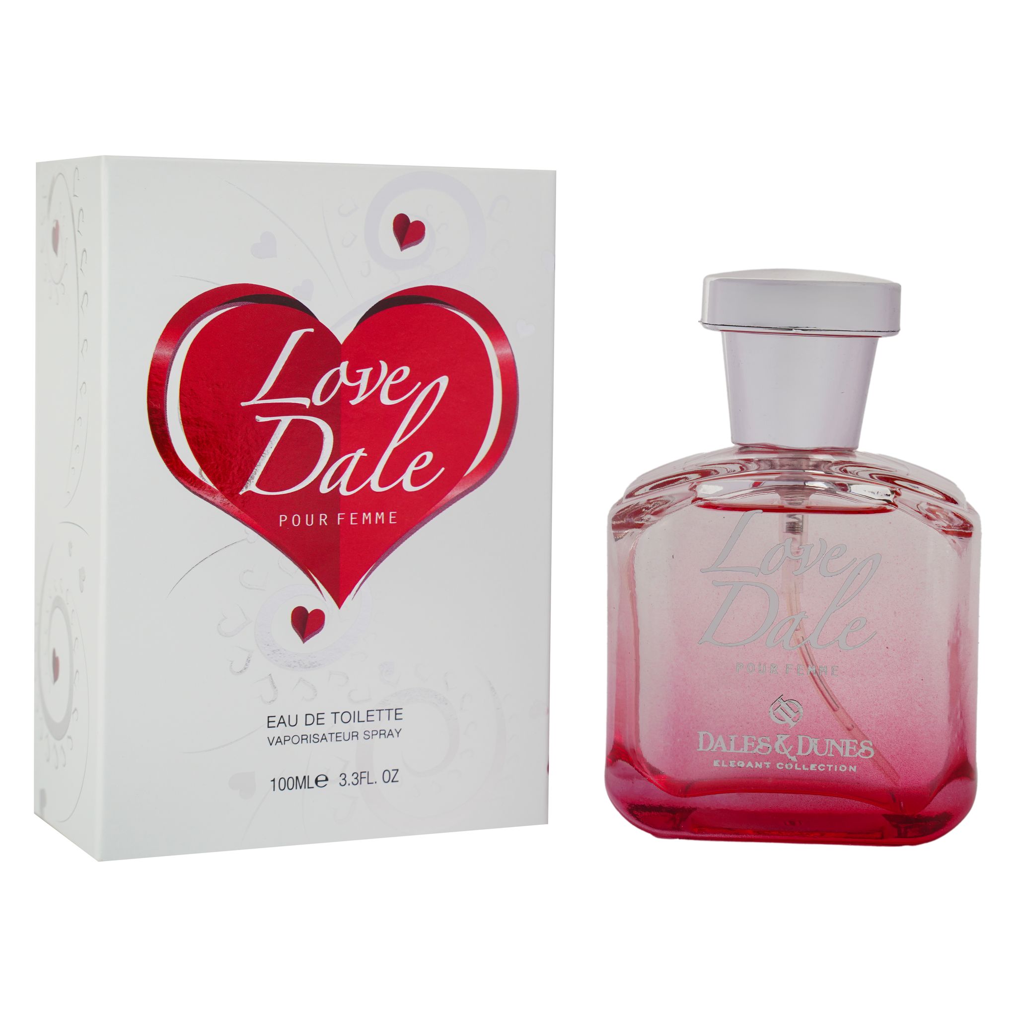 Dales & Dunes Love Dale Eau De Toilette for Women 100ml | Long Lasting Floral Fruity Perfume for Women | Fresh Feminine Fragrance | Daily Wear EDT