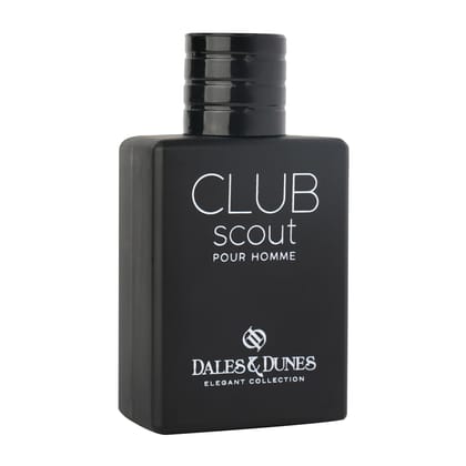 Dales & Dunes Club Scout Eau De Toilette Perfume for Men 100ML | Long Lasting Premium Men’s Fragrance | Fresh Woody Masculine Scent | Daily Wear EDT