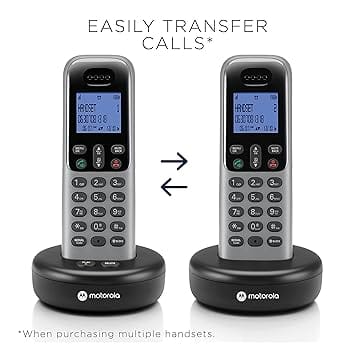 Motorola Voice T603 Digital Cordless Telephone 3 Handsets