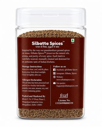 Silbatta Spices Cumin Seeds | Sabut Jeera
