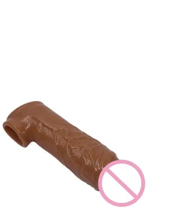 Infinity Love 6 Inch Jumbo Dragon Silicone Condom – Skin Color