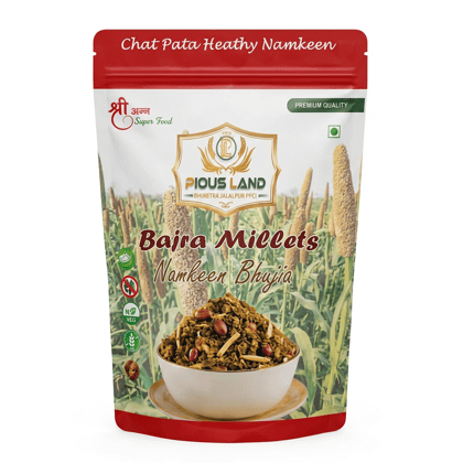  Pious Land Organic Chatpata Healthy Namkeen-Baira Millets