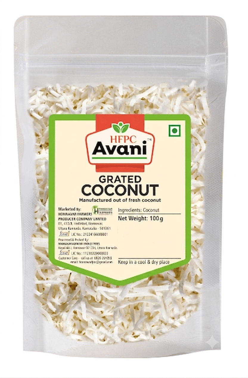 Grated Coconut
