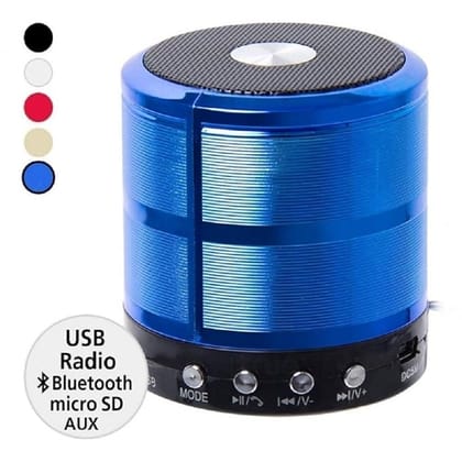 WS-887 High Bass Portable Speaker with Bluetooth Connectivity, FM Radio and TF Card Playback Support WS-887 High Bass Portable Speaker with Bluetooth Connectivity, FM Radio and TF Card Playback Support
