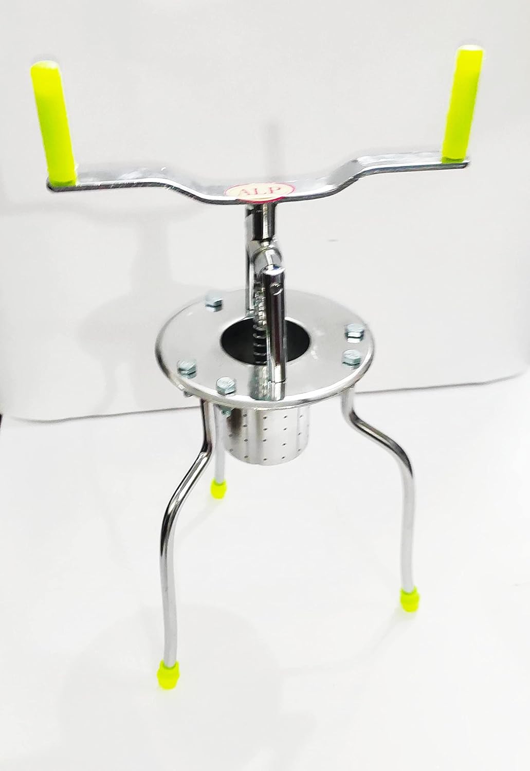 NAAYAGI - Indolium Made Sev Nazhi with SINGLE FIXED Sieve and 3 leg Stand - ONLY for Idiyappam, BHUJIA