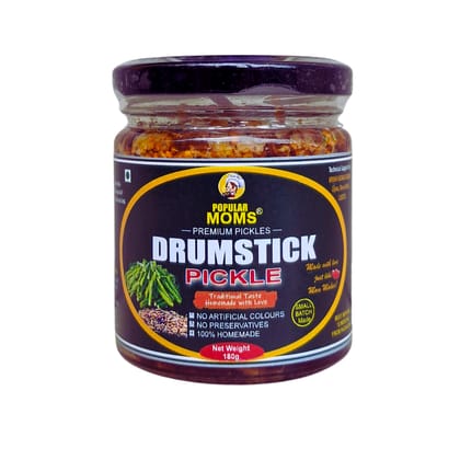 Popular Moms Drumstick Pickle | Sajna er achar | Homemade Traditional Achar | Glass Jar Packed 180g