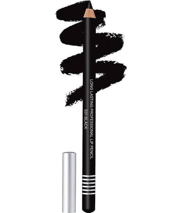 Colors Queen Lip Liner Pencil Non Transfer for Professional Makeup Black