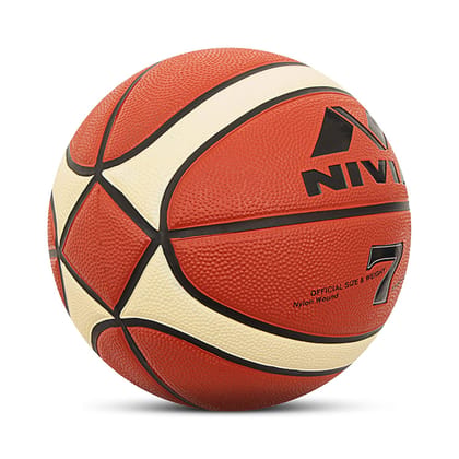 NIVIA Basketball, BB 201, Engraver,  Size-7, Red.