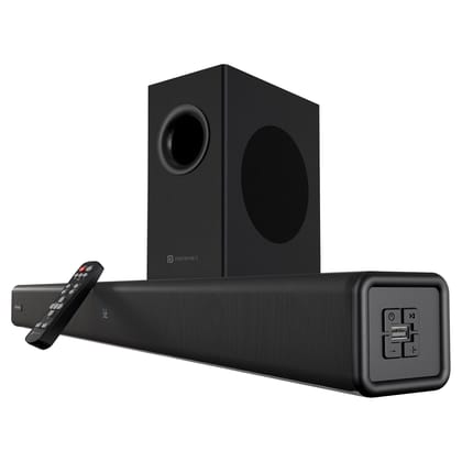 Portronics Pure Sound 107 200W Soundbar with Subwoofer for Deep Bass, 2.1 Channel Home Theatre