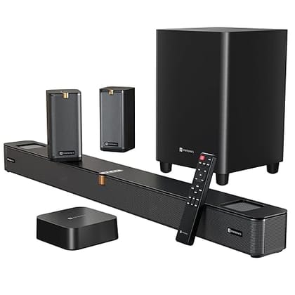 Portronics Sound Slick X1 600w 5.1.2 CH Dolby Atmos Soundbar Home Theatre