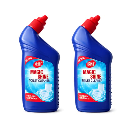 Krinie Magic Shine Toilet Cleaner Liquid(500ML) – 10X Shine, Tough Stain Remover & Odour Fighter