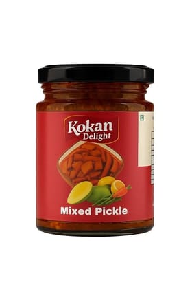 Kokan Delight Mixed Vegetable Pickle Jar