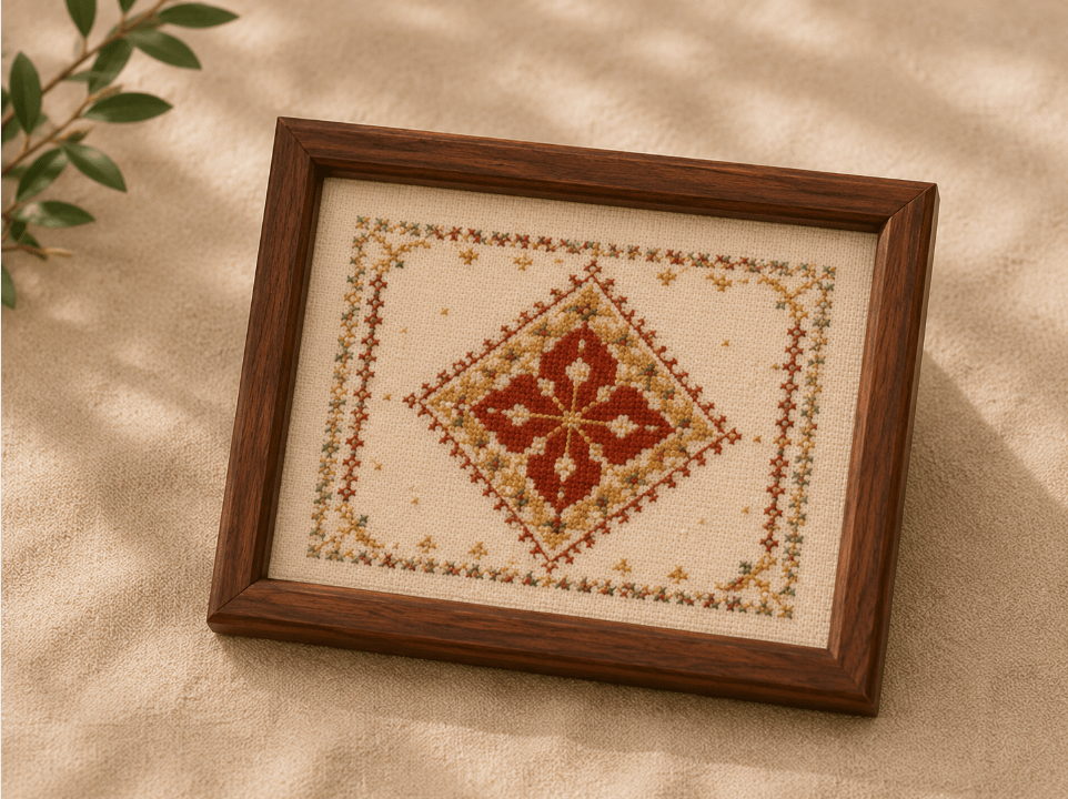 Sindhi Embroidery Photo Frame