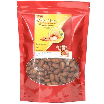 MPR Foods Paleo Roasted Almonds, 500 Gms