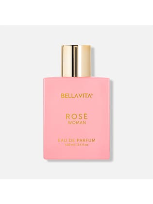 BellaVita Rose Perfume for Women 100ml – Combo Pack of 2 (100ml Each)