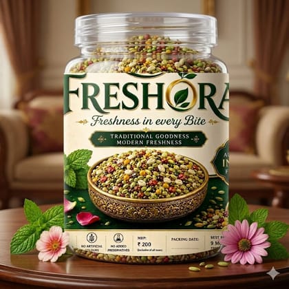 Freshora Mouth Freshner - Tal Variyali Alsi (Flaxseed)