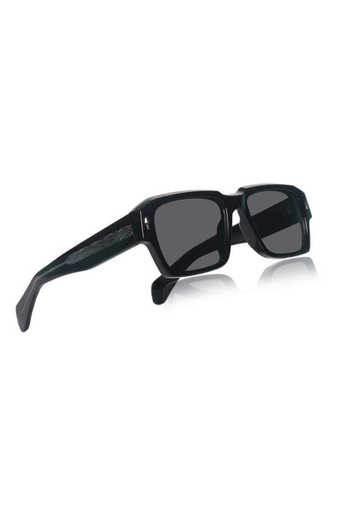Jodykoes Legacy Series Square Sunglasses for Men & Women | Polarized | Acetate & Metal Frame | UV400 | Premium Unisex Eyewear - Sunglasses | Buy online on ZillyBuy