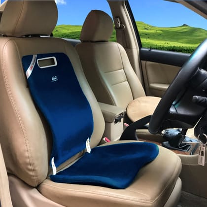 Sabar Orthopaedic Lumbar Back Support Add-on for Office Chair & Car Seat BACKGUARD 3090 XC | Adjustable Backrest with Pelvic Stabilization (Blue) Sabar Orthopaedic Lumbar Back Support Add-on for Office Chair & Car Seat BACKGUARD 3090 XC | Adjustable Backrest with Pelvic Stabilization (Blue)