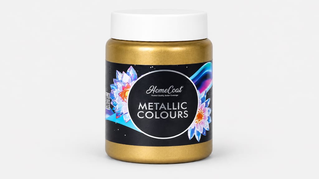 Metallic Colours 500 Grams - Paint and Wallpapers | Buy online on ZillyBuy