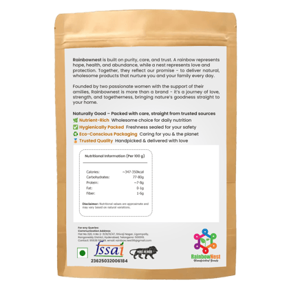 RainbowNest Kerala Gundu Matta Rice (300g) | Traditional Kerala Red Rice | Premium Full Grain Raw Matta Rice | Rich in Fiber | Authentic Kerala Rice