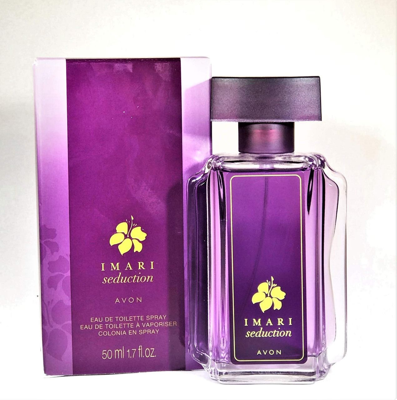 Avon Imari Seduction Body Perfume Eau De Toilette 50ml – Sensual Floral Amber Fragrance For Women