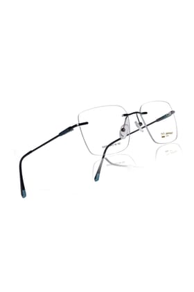 Jodykoes® Premium Rimless Frame for Women and Men: Stylish Rectangle Spectacle Eyeglasses with Anti-Glare Coating