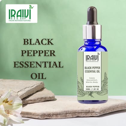 Iraivi Premium Black Pepper Essential Oil | Pure & Natural by Iraivi Organics