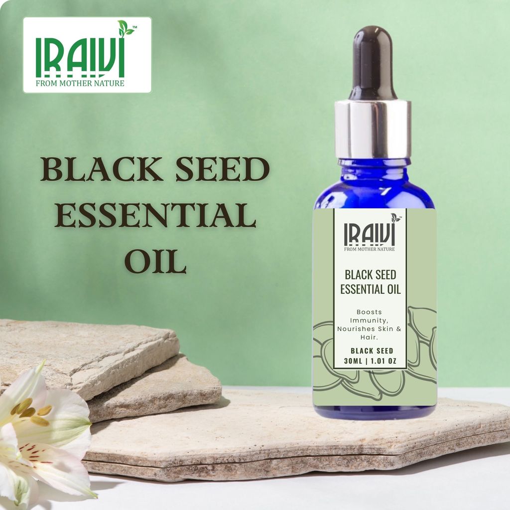 Iraivi Premium Black Seed Essential Oil | Pure & Natural by Iraivi Organics