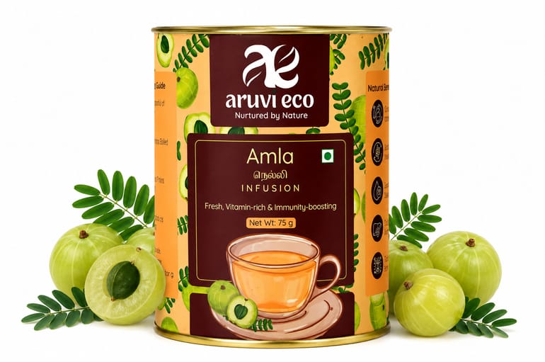 Immunity-Boosting Amla Infusion, Directly produced from our Farm - 75gm