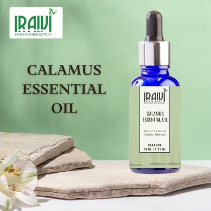 Iraivi Premium Calamus Essential Oil | Pure & Natural by Iraivi Organics
