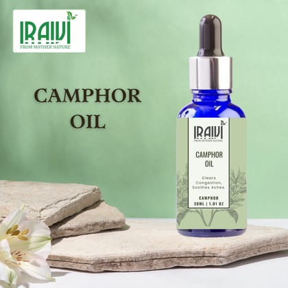Iraivi Premium Camphor Oil | Pure & Natural by Iraivi Organics