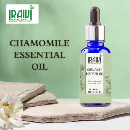 Iraivi Premium Chamomile Essential Oil | Pure & Natural by Iraivi Organics