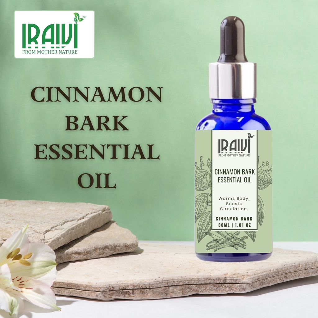 Iraivi Premium Cinamon Bark Essential Oil | Pure & Natural by Iraivi Organics