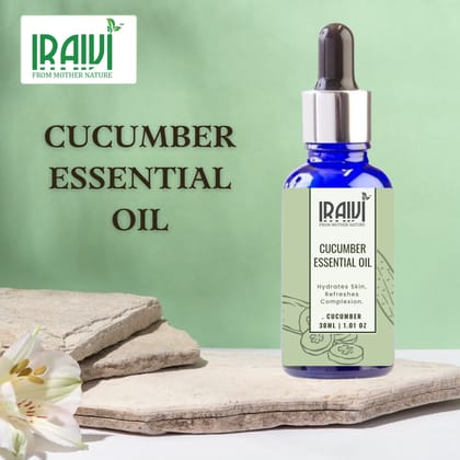 Iraivi Premium Cucumber Essential Oil | Pure & Natural by Iraivi Organics