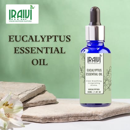 Iraivi Premium Eucalyptus Essential Oil | Pure & Natural by Iraivi Organics