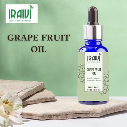 Iraivi Premium Grape Fruit Essential Oil | Pure & Natural by Iraivi Organics