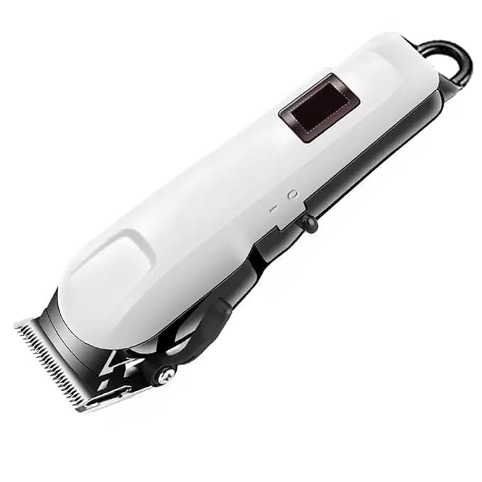 Professional Electric Hair Clipper & Trimmer for Men | Rechargeable Hair Cutting Machine with Multiple Comb Attachments
