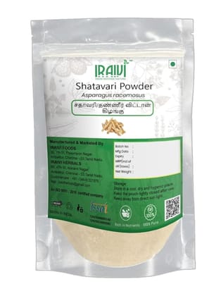 Iraivi Premium Shatavari Powder-100Gram | Pure & Natural by Iraivi Organics