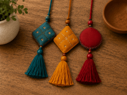 Handmade Felt Tassel Hangings 